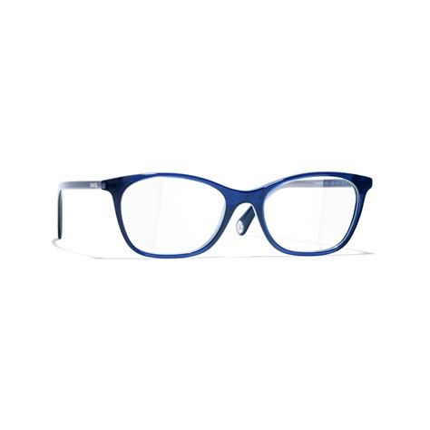 CHANEL 3414 Rectangle Acetate Glasses 